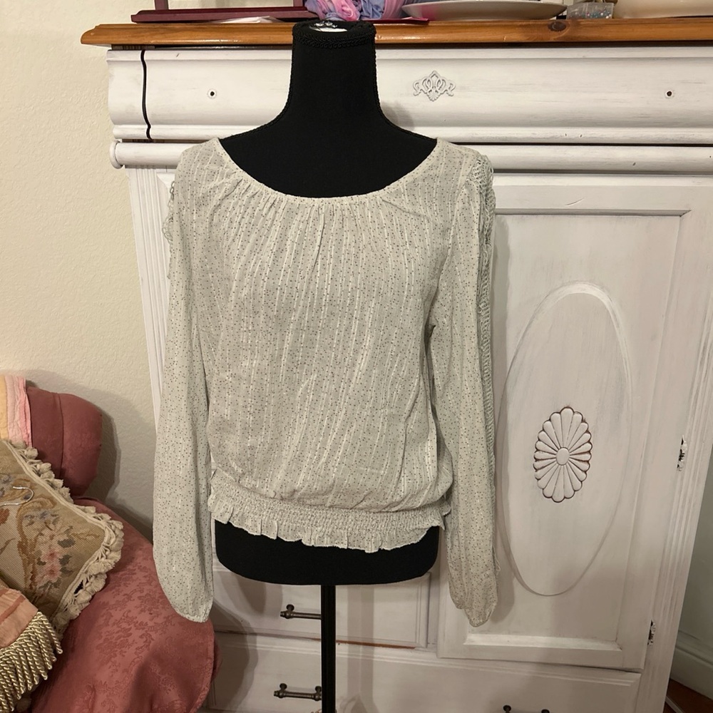NWT Chic Green Women's Blouse